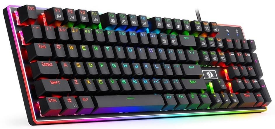 Teclado Gaming Redragon Ratri Mechanical K595RGB Inglês - Black 1