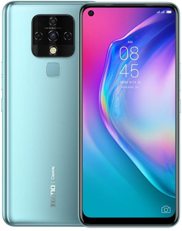 Smartphone Tecno Mobile Camon 16 CE7J LTE DS 6.8" 6/128GB - Azul + Fone de ouvido ACE-A3 1