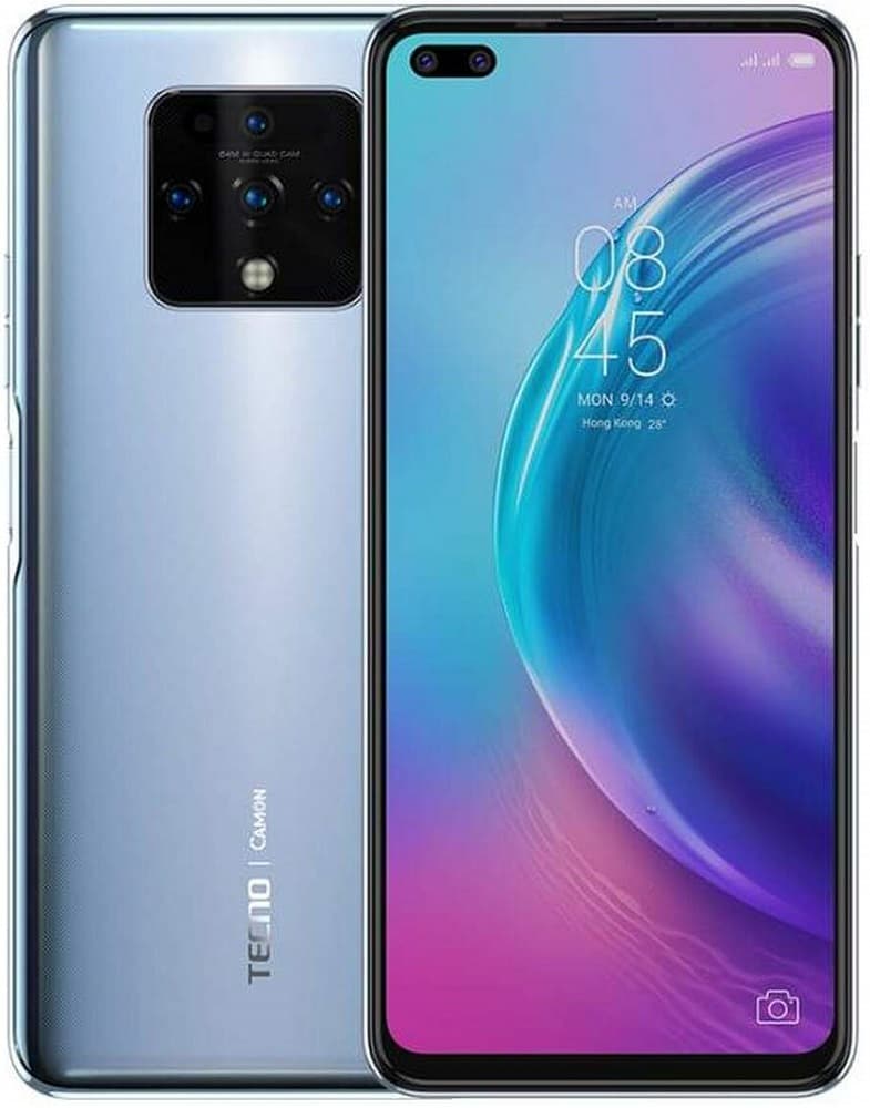 Smartphone Tecno Mobile Camon 16 Premier CE9 LTE DS 6.85" 8/128GB - Prata