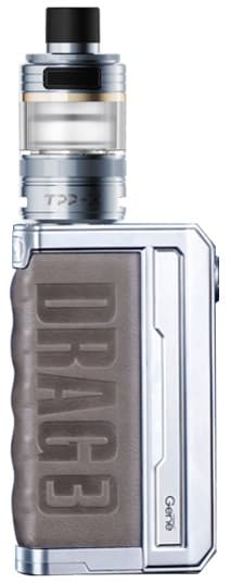Vaper Voopoo DRAG 3 TTP-X Kit - Silver/Treasure Lime
