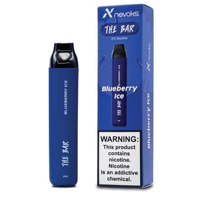 Vaper Descartável Nevoks The Bar 5% Nicotina 1000 Puffs - Blueberry Ice