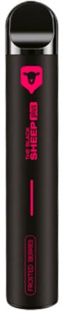 Vaper Descartável The Black Sheep Plus 5% Nicotina 600 Puffs - Frosted Berries