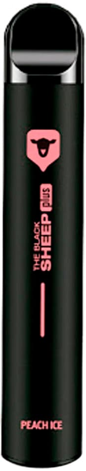 Vaper Descartável The Black Sheep Plus 5% Nicotina - Peach Ice 1