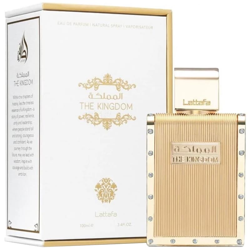 Perfume Lattafa The Kingdom EDP Masculino - 100mL