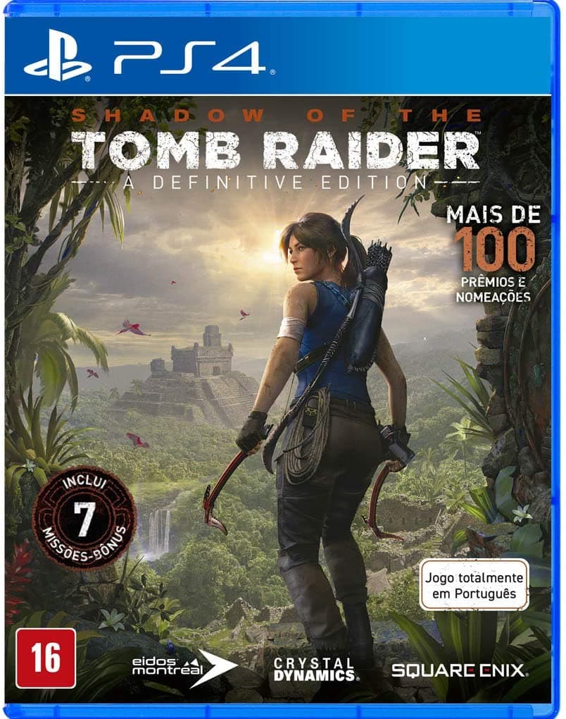 Jogo Shadow Of The Tomb Raider Definitve Edition - PS4