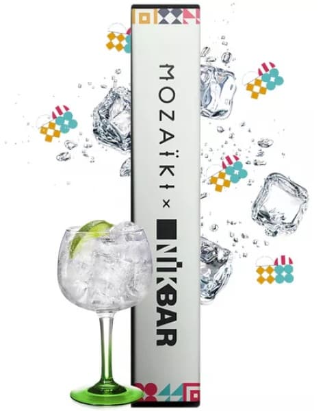 Vaper Descartável Nikbar 5% Nicotina 300 Puffs - Gin Tonic Mozaiki