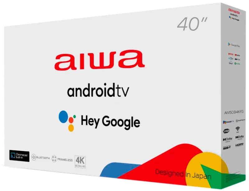 Smart TV LED Aiwa 40" AW40B4SFG Full HD 4