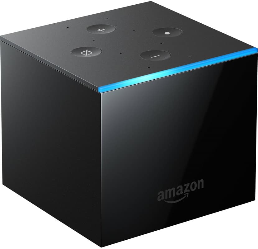 Media Player Amazon Fire TV Cube 2º Geração 4K 2/16GB Wi-Fi/Bluetooth - Preto