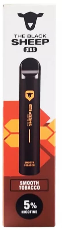 Vaper The Black Sheep Plus Descartável 50mg Nicotina - Smooth Tobacco