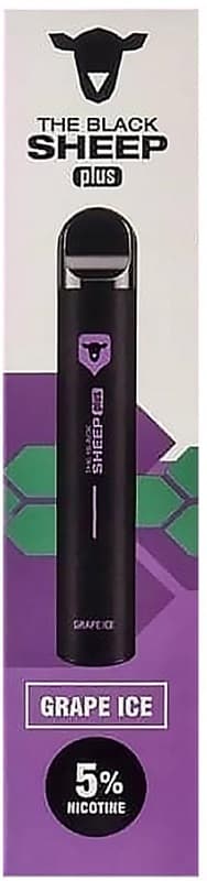 Vaper The Black Sheep Plus Descartável 50mg Nicotina - Grape Ice
