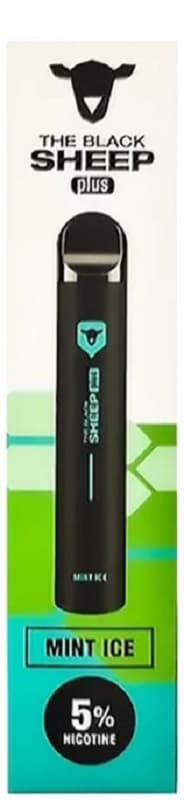 Vaper The Black Sheep Plus Descartável 50mg Nicotina - Mint Ice