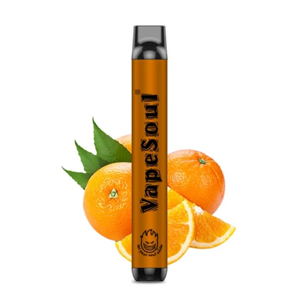 Vaper VapeSoul Descartável 5% Nicotina 1000 Puffs - Orange Ice