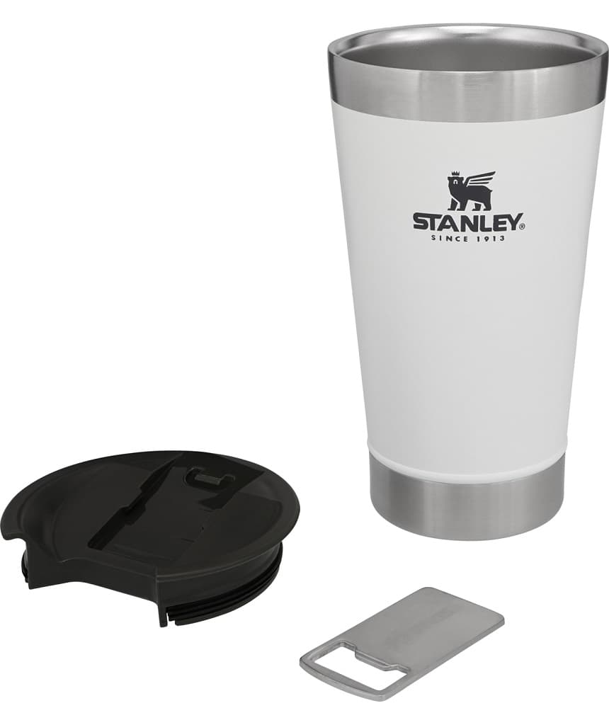 Copo Térmico Stanley The Stay Chill Beer Pint 473ml - Polar White (10-01704-080) 1