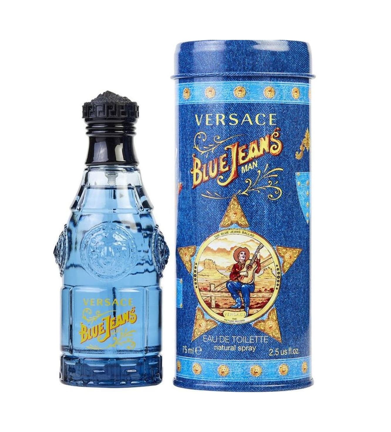 Perfume Versace Blue Jeans Man EDT Masculino - 75ml