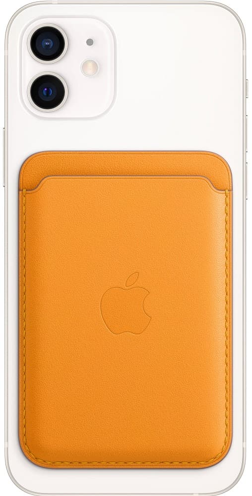 Apple Leather Wallet MHLP3ZM/A With MagSafe - California Poppy 1