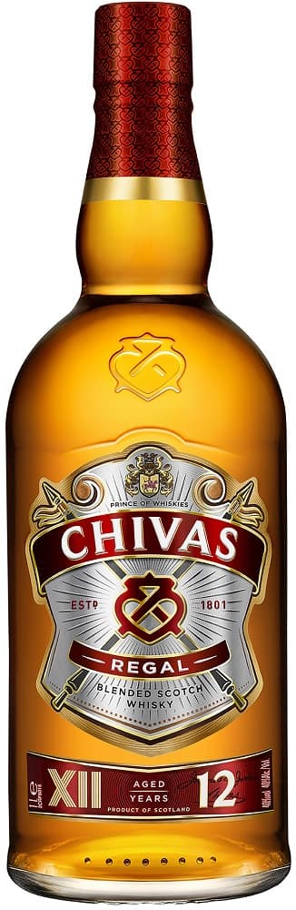 Whisky Chivas Regal 12 Anos - 1L (Sem Caixa)