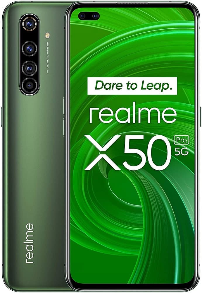Smartphone Realme X50 RMX2144 5G DS 6.57" 6/128GB Verde