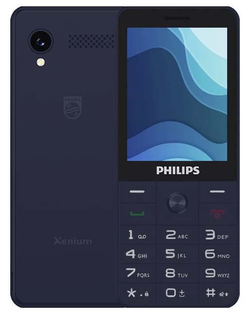 Celular Philips 6000 Series Xenium E6808 DS 4G 2.8" - Blue