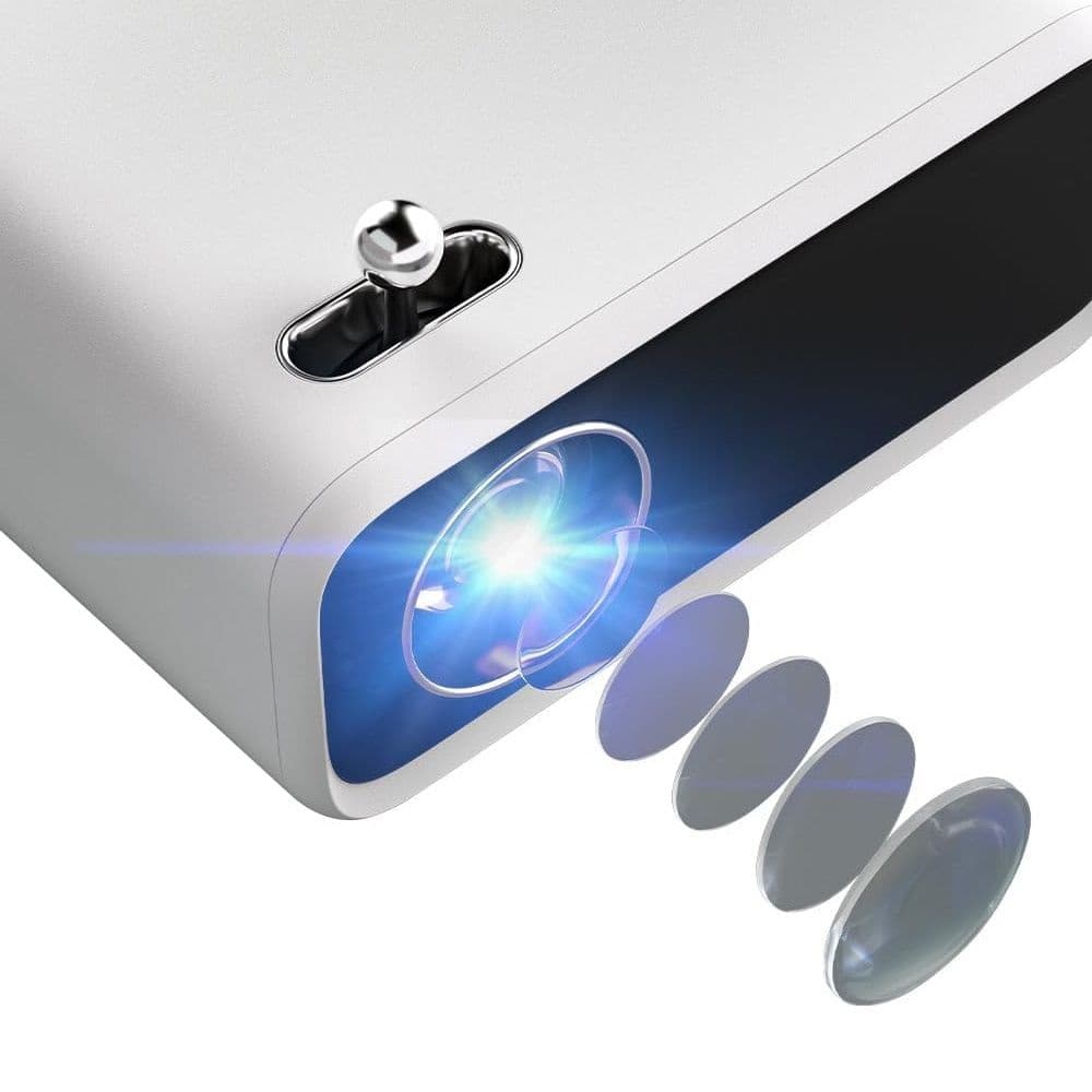 Projector Xiaomi Wanbo Mini XS01 200 Lúmenes HD - White 4