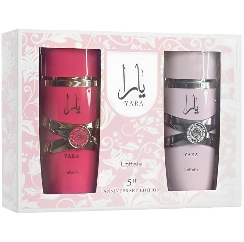 Kit Perfume Lattafa Yara EDP 100mL + Yara Candy EDP 100mL - Feminino
