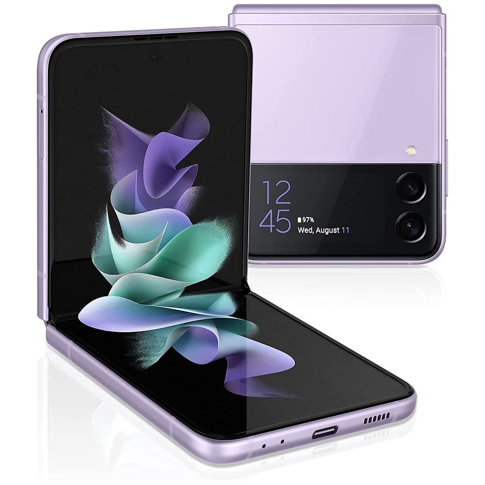Smartphone Samsung Galaxy Z Flip3 F711B SS 5G 6.7" 8/128GB - Lavender (Homologado) 1