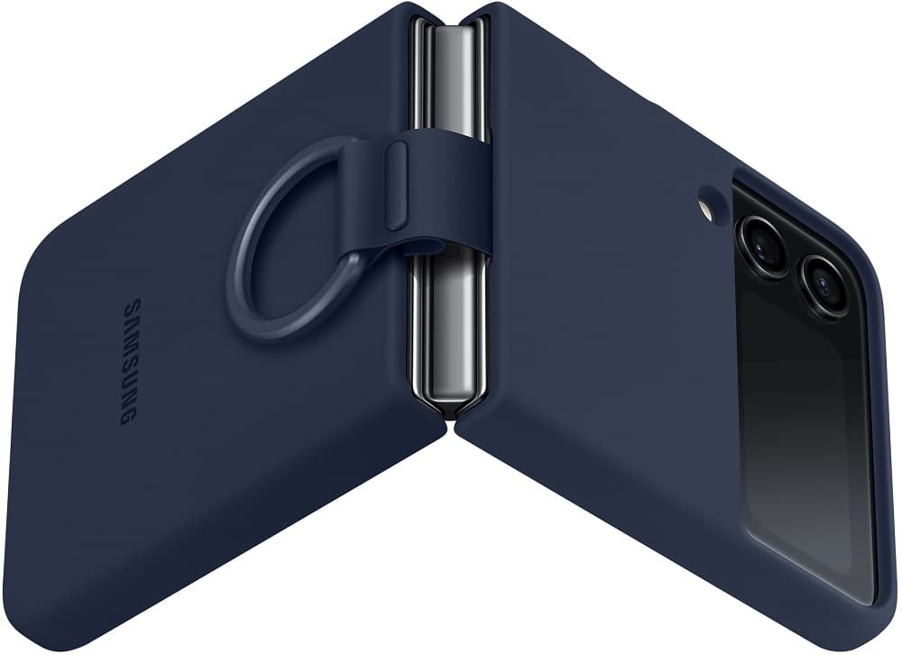 Capa Samsung Galaxy Z Flip4 EF-PF721TNEGWW With Ring - Navy 3