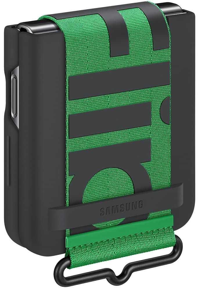 Capa Samsung Galaxy Z Flip4 EF-GF721TBEGWW With Strap - Black 3