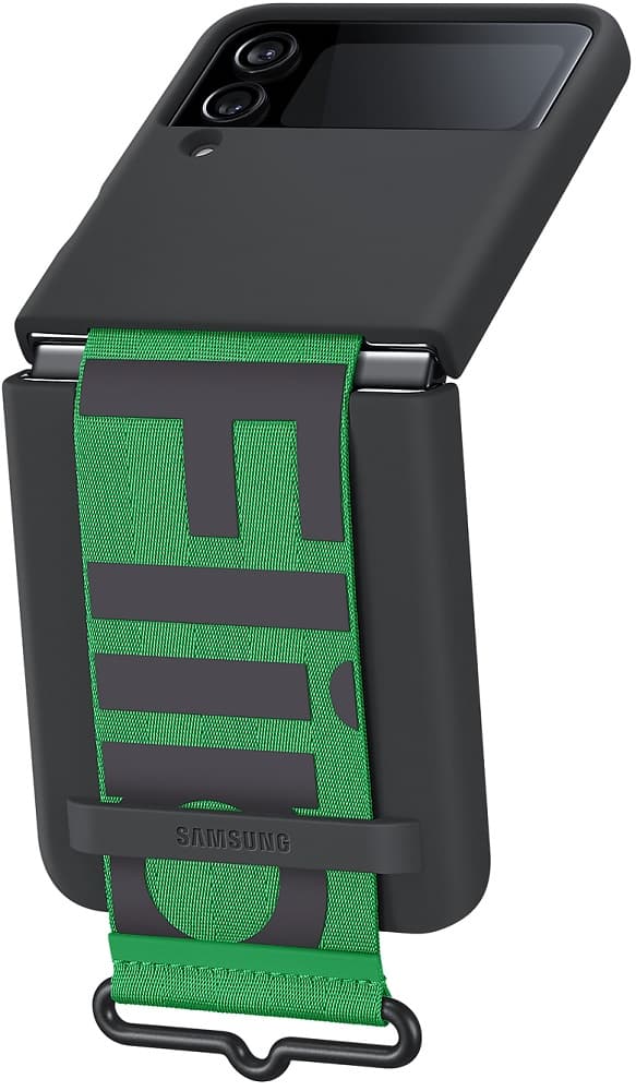 Capa Samsung Galaxy Z Flip4 EF-GF721TBEGWW With Strap - Black 4