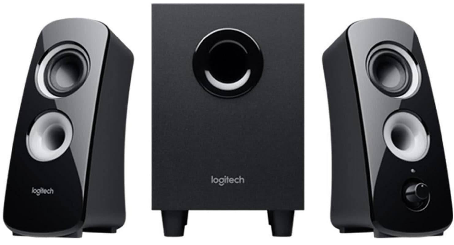 Speaker Logitech Z323 980-000417 2.1 Bivolt - Preto