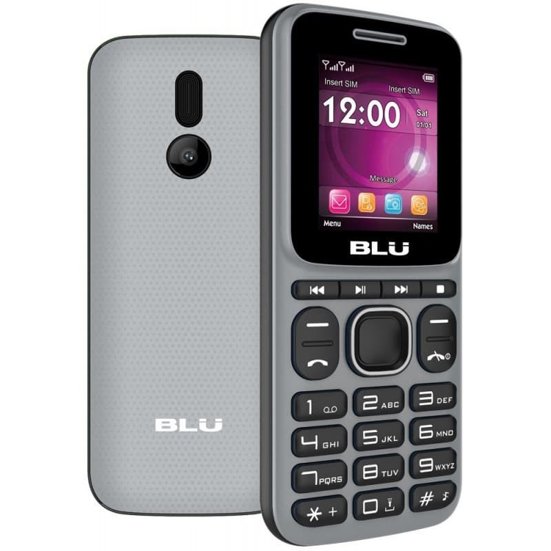 Celular Blu Z4 Music DS Z250 1.8" Cinza