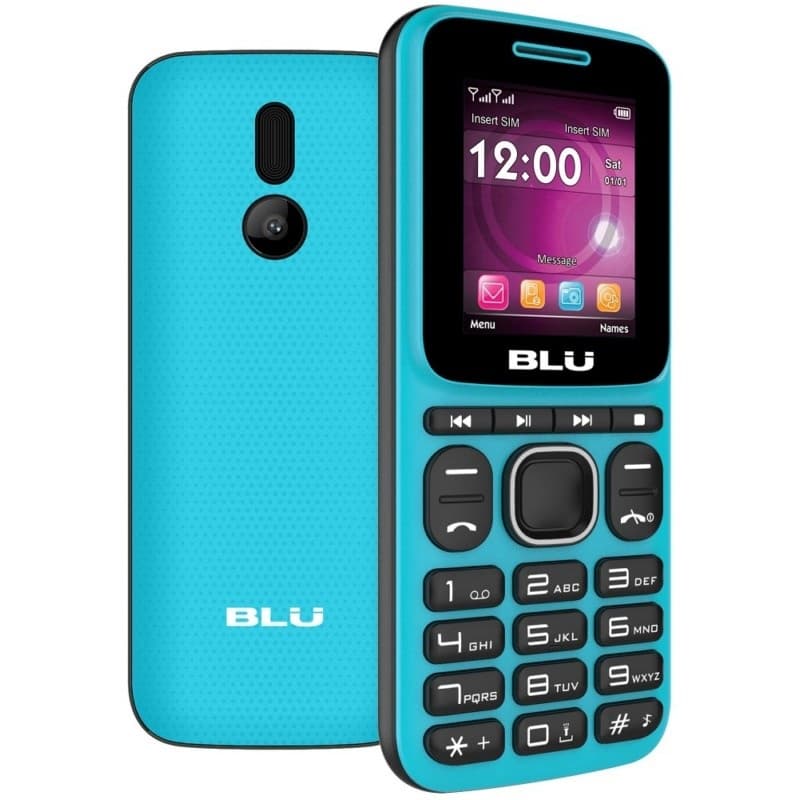 Celular Blu Z4 Music DS Z250 1.8" Cyan