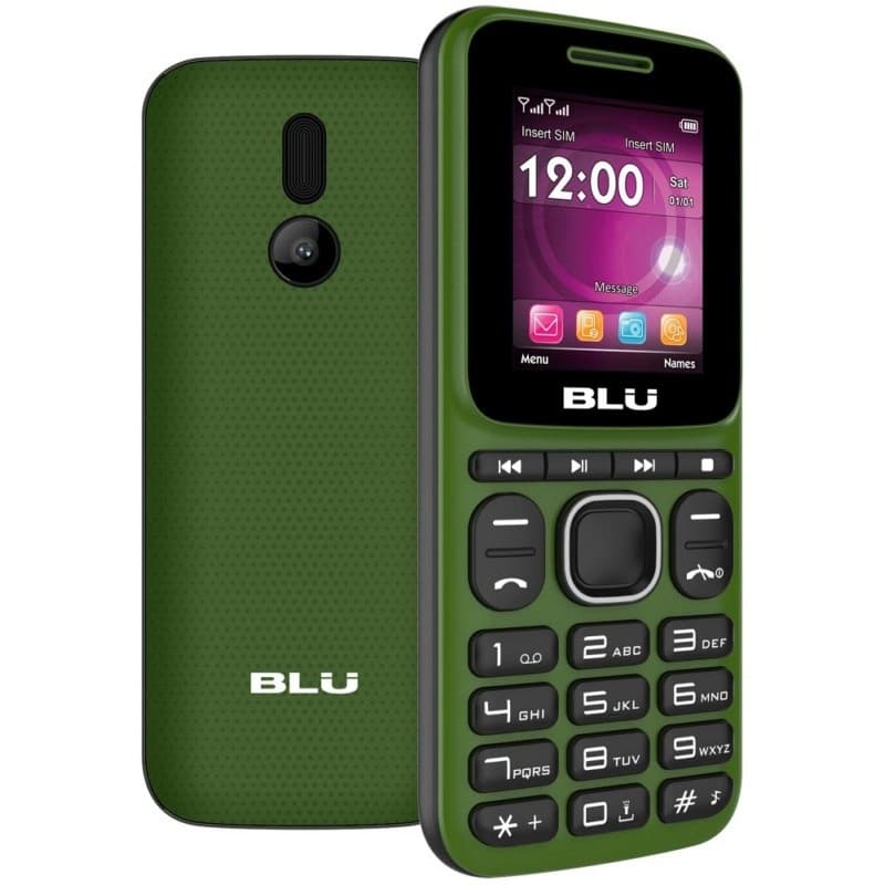 Celular Blu Z4 Music DS Z250 1.8" Verde