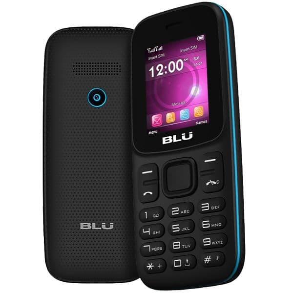 Celular Blu Z5 Z215 DS 2G 1.8" - Preto/Azul