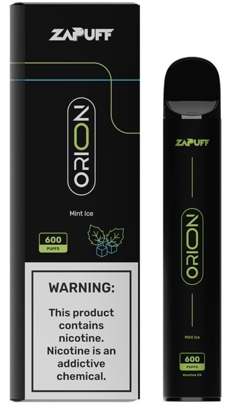 Vaper Zapuff Orion Descartável 5% Nicotina 600 Puffs - Mint Ice