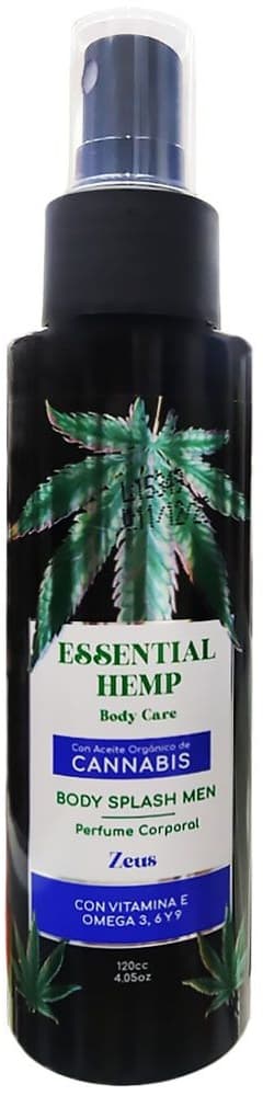 Body Splash Men Essential Hemp Zeus - 120ml