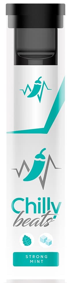 Vaper Descartável Chilly Beats ZRO-C6 0% Nicotina 600 Puffs - Strong Mint