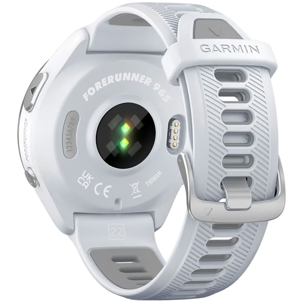 Relógio GPS Garmin Forerunner 965 010-02809-01 - Whitestone/Gray 4