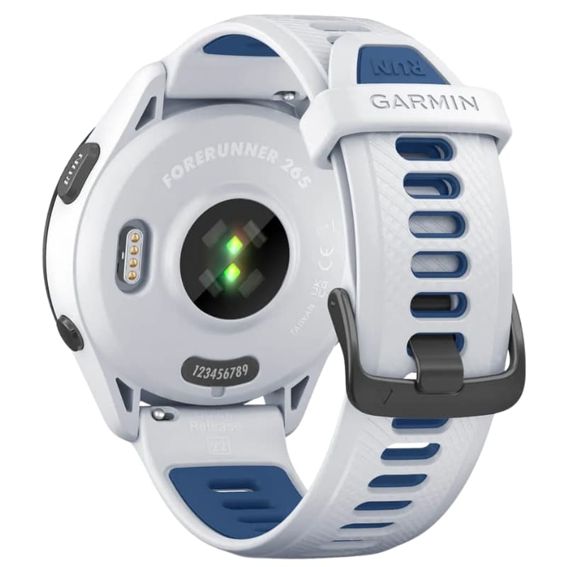 Relógio GPS Garmin Forerunner 265 010-02810-01- Whitestone/Tidal Blue 4