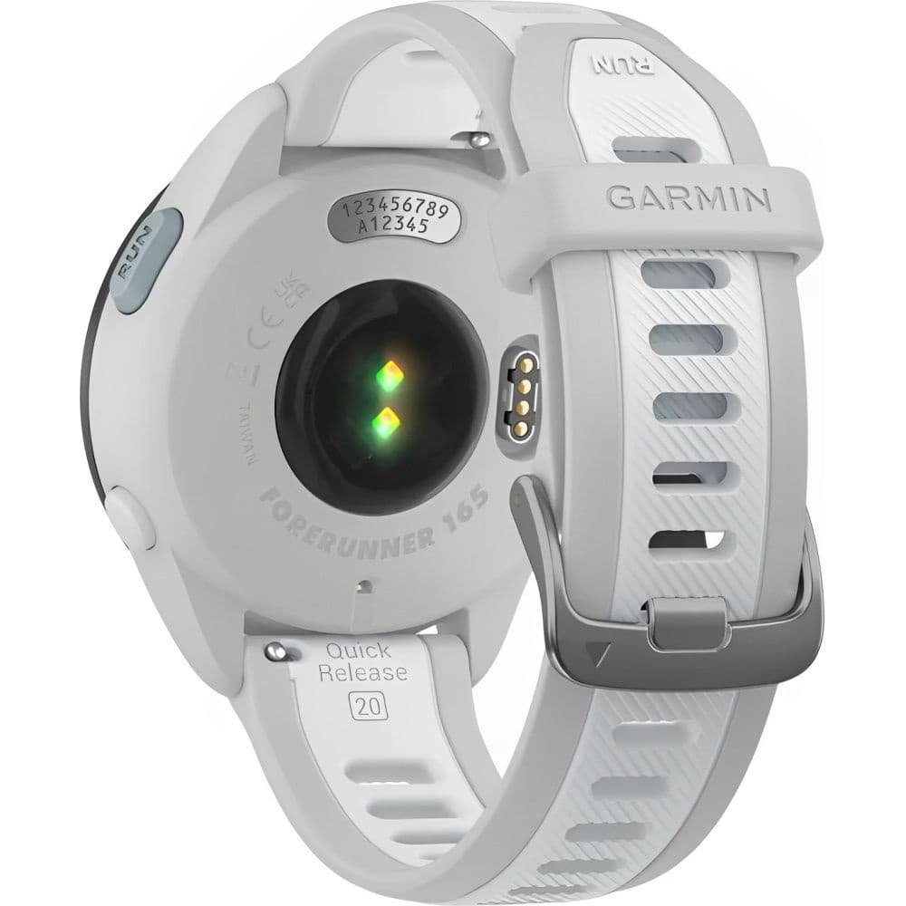 Relógio GPS Garmin Forerunner 165 010-02863-21 - Mist Gray/Whitestone 4