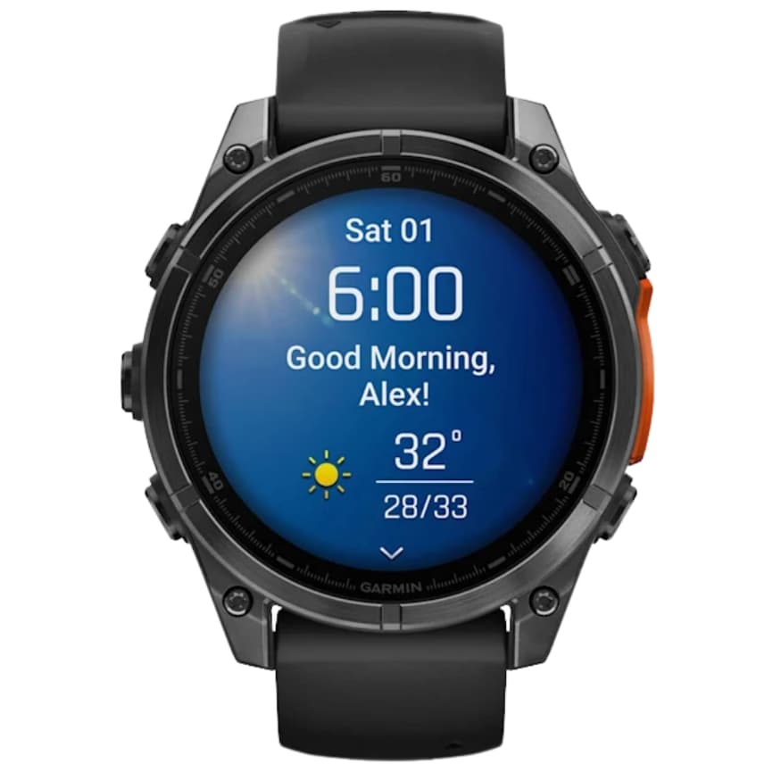Relógio GPS Garmin Fēnix 8 47mm AMOLED 010-02904-00 - Slate Gray/Black 2