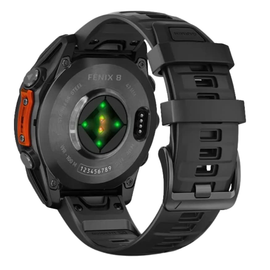 Relógio GPS Garmin Fēnix 8 47mm AMOLED 010-02904-00 - Slate Gray/Black 4