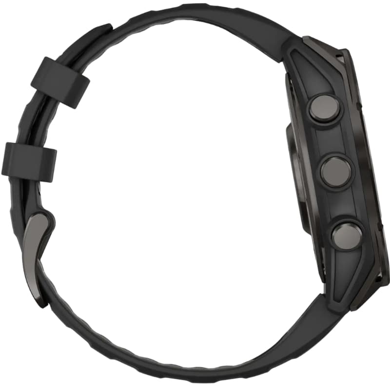 Relógio GPS Garmin Fēnix 8 47mm AMOLED Sapphire 010-02904-20 Carbon Gray/DLC Titanium Black - Pebble Gray 3