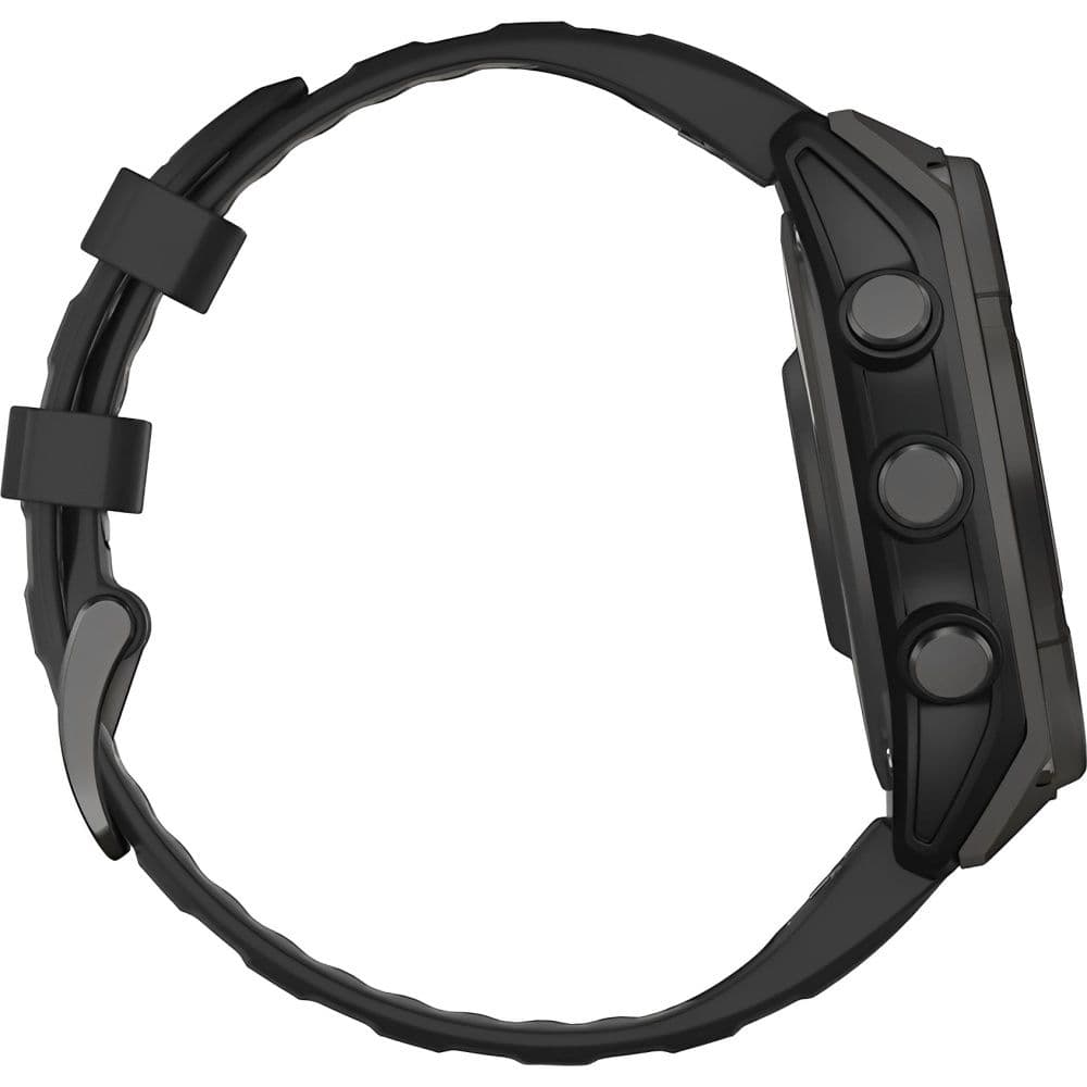 Relógio GPS Garmin Fēnix 8 47mm Solar Sapphire 010-02906-10 - Carbon Gray/Titanium Black 3