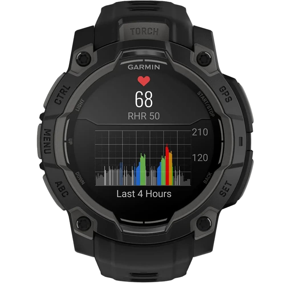 Relógio GPS Garmin Instinct 3 45mm AMOLED 010-02936-00 - Black 2