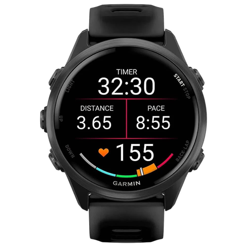 Relógio GPS Garmin Forerunner 570 42mm 010-02970-00 - Aluminum Slate Gray/Black 2