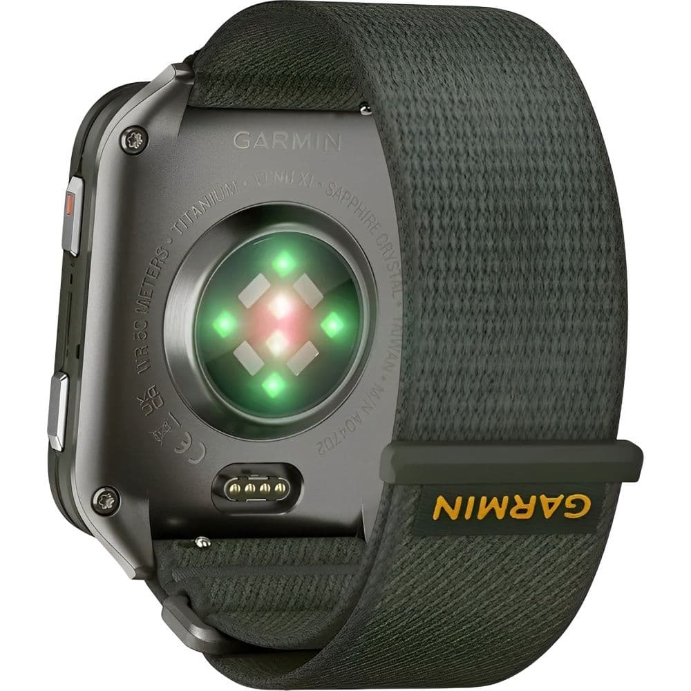 Relógio GPS Garmin Venu X1 010-02980-01 - Moss Green/Titanium 4