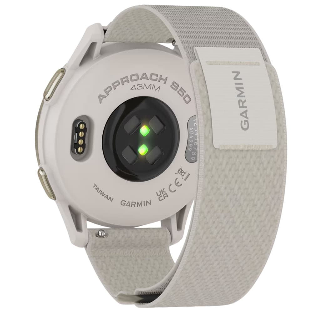 Relógio GPS Garmin Approach S50 - Cream Gold/Ivory (010-03010-01) 4