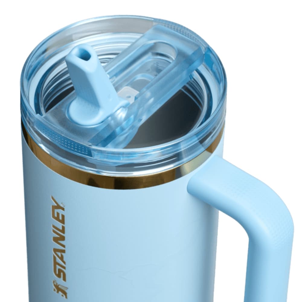 Copo Térmico Stanley × Messi The Flip Straw Quencher Protour Tumbler 1.18L - Striker Blue 4