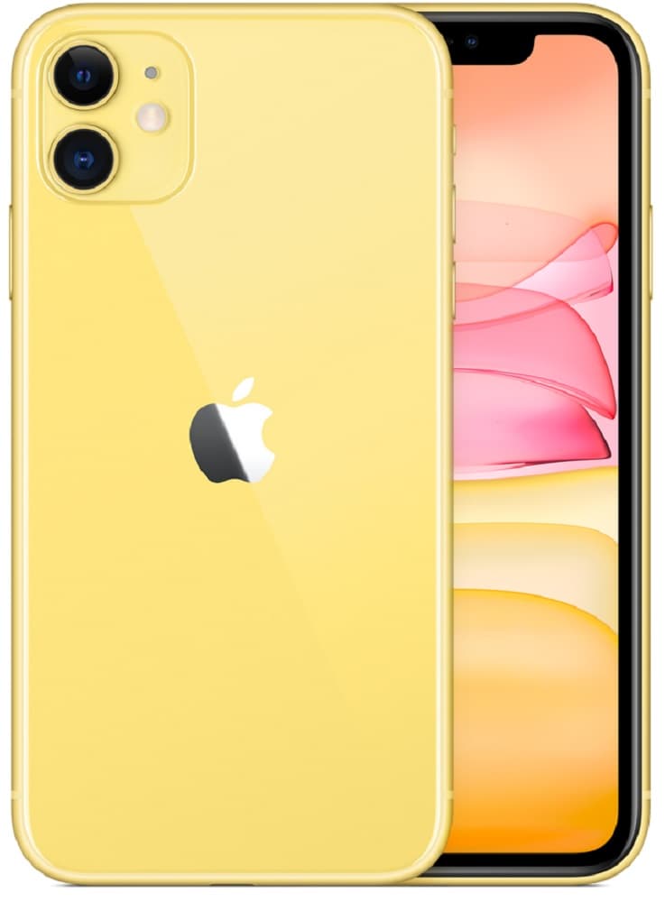 Apple iPhone 11 A2111/LL 128GB 6.1" Yellow (Slim Box) 2