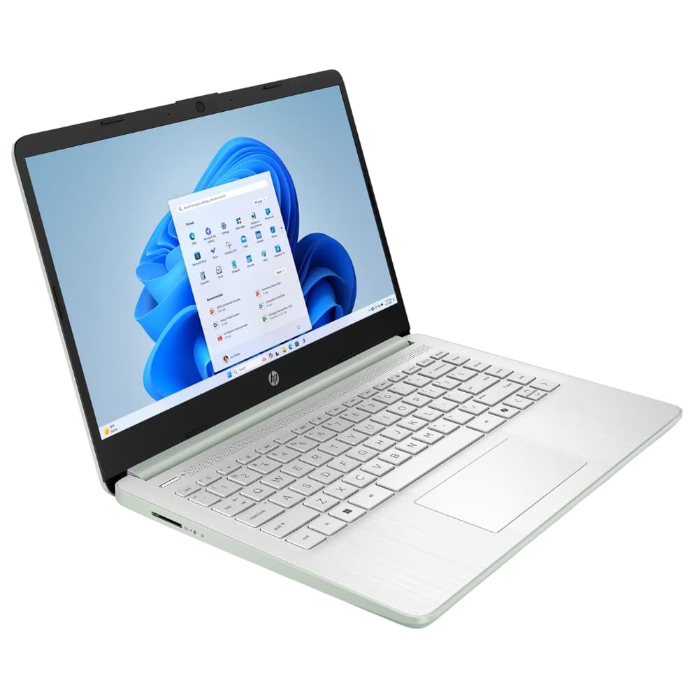 Notebook HP 14-DQ6013DX 14" Intel N150 4/128GB W11 - Green 2